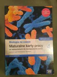 Biologia na czasie 4 zakres rozszerzony Maturalne karty pracy