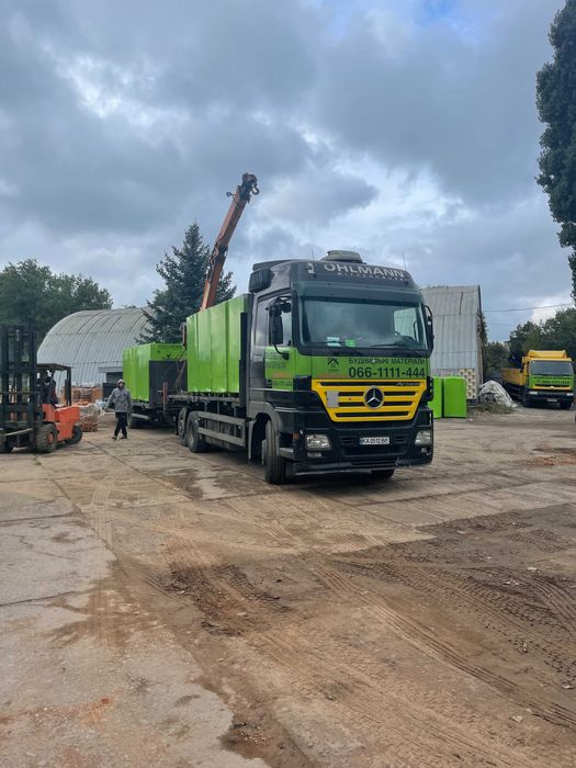 Маніпулятор перевезення газоблок бет. труби арматура Київ та область