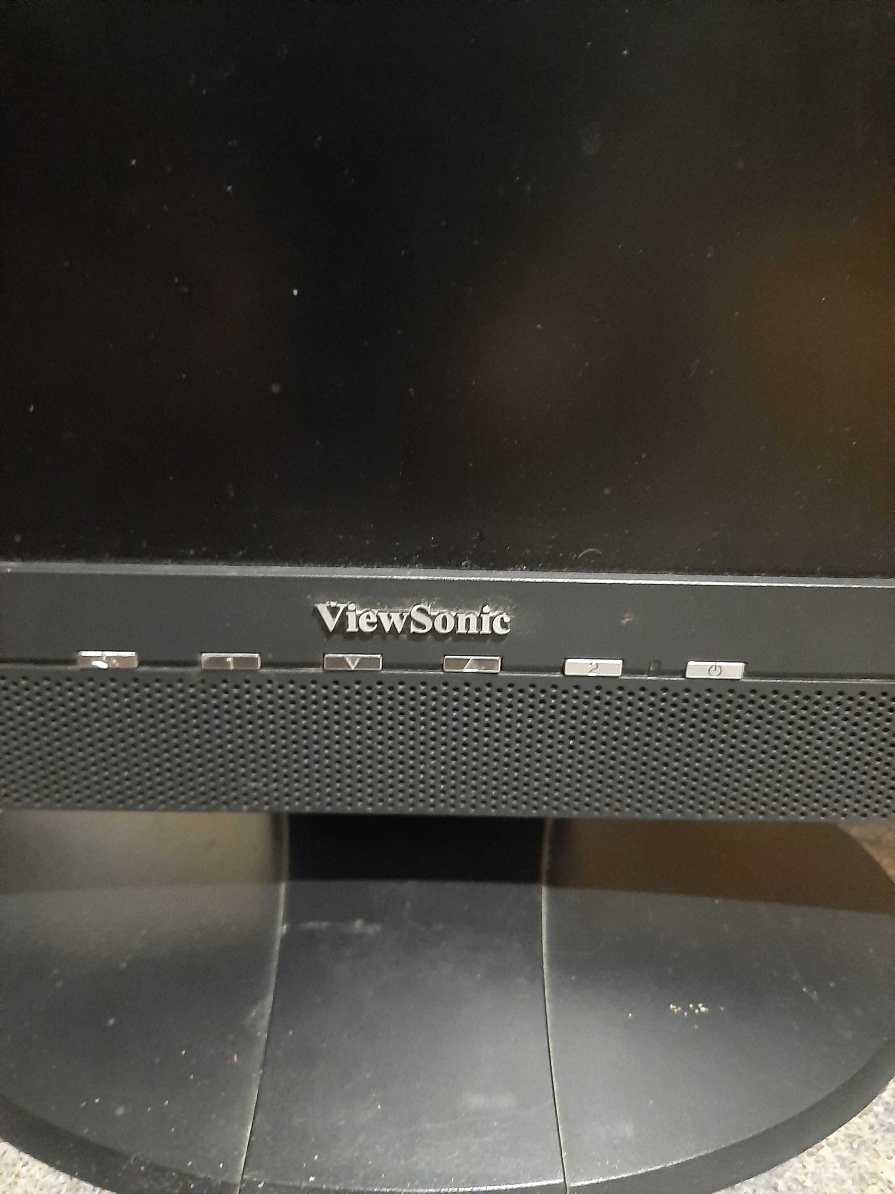 Монитор ViewSonic VA712b.VGA,DVI,встроенные динамики.Под ремонт.