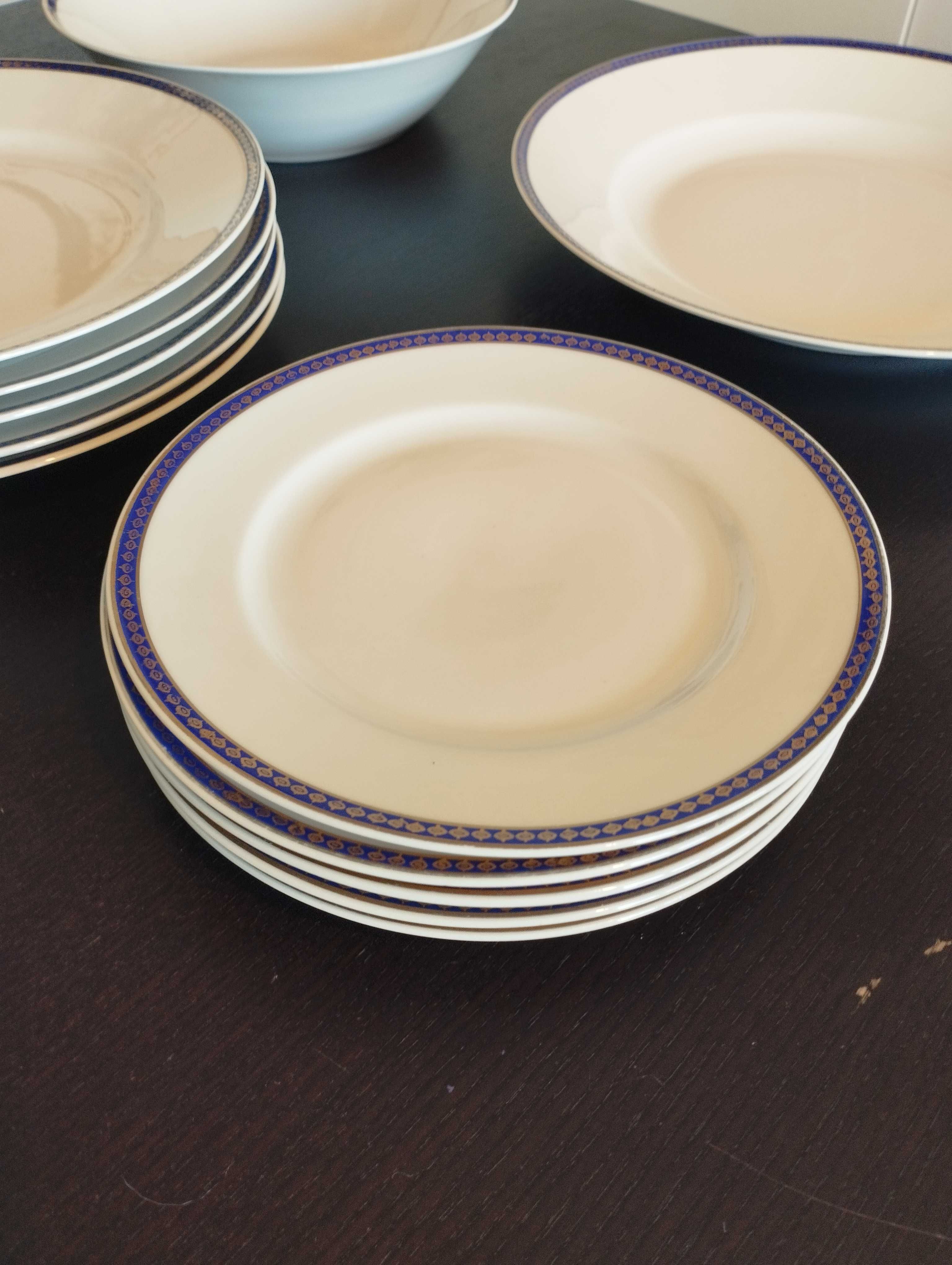 Zestaw obiadowy porcelana Ćmielów PRL