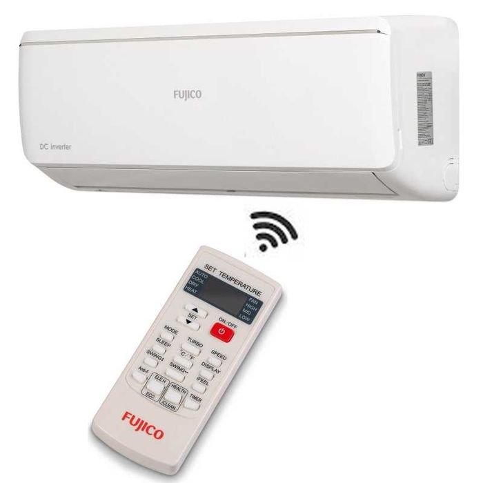 Кондиционеры FUJICO DC INVERTER 7/9/12/18/24 R32 Wi-Fi Ready до -15°C