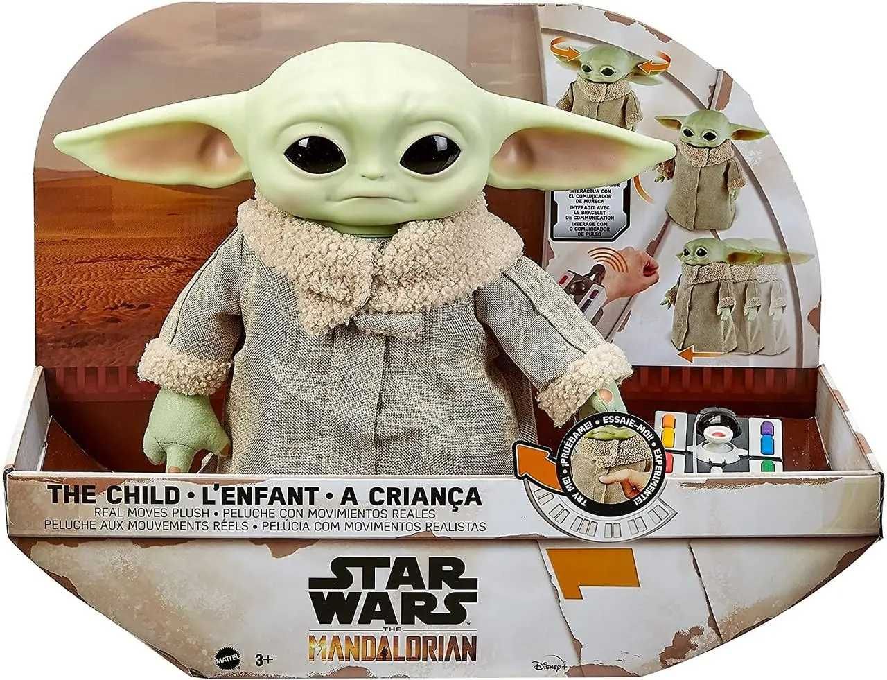 Интерактивный Малыш Йода на пульте управления Звездные войны Baby Yoda