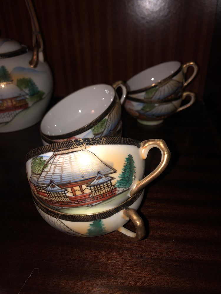 Serviço chá porcelana chinesa