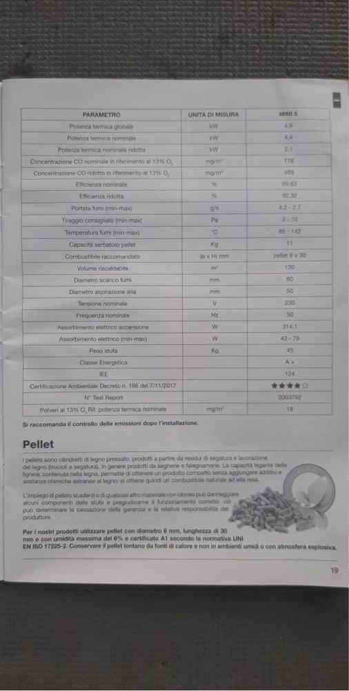 Salamandra Pellets (Petit Kalor 5KW)