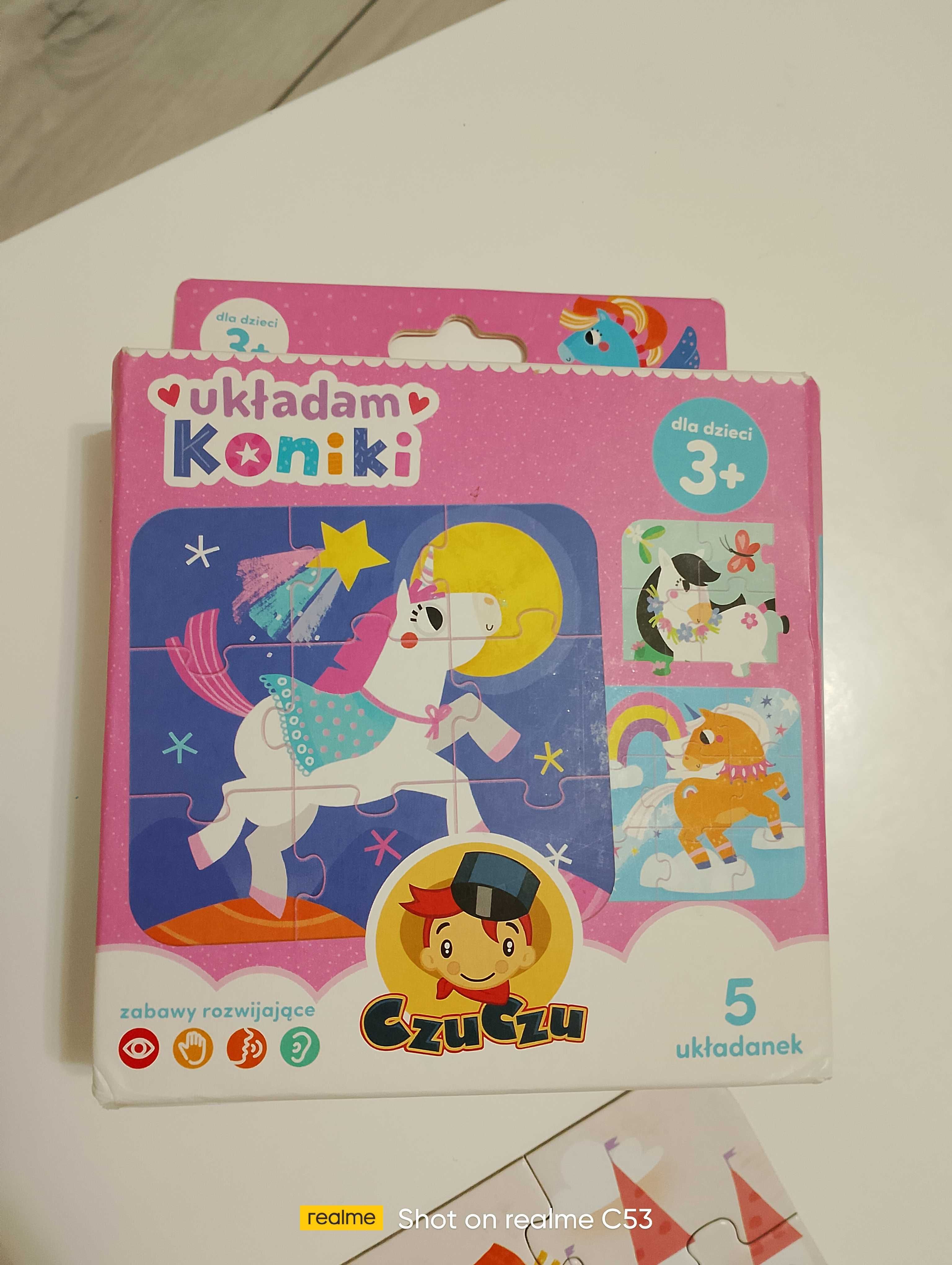 Puzzle czuczu układam koniki