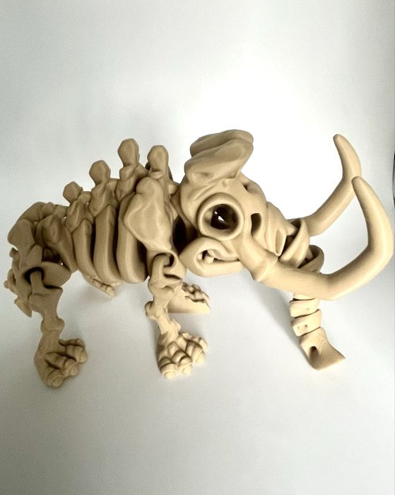 мамонт скелет рухливий 3д іграшка