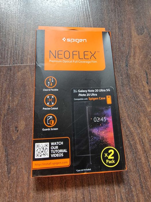 Spigen NeoFlex folia do Samsung Galaxy Note 20 Ultra i Ultra 5G (2szt)