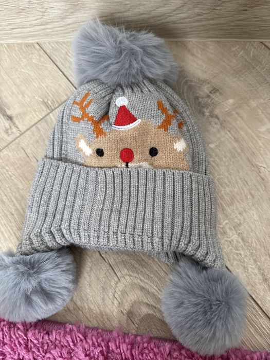 Шапка зима на флісовій підкладці