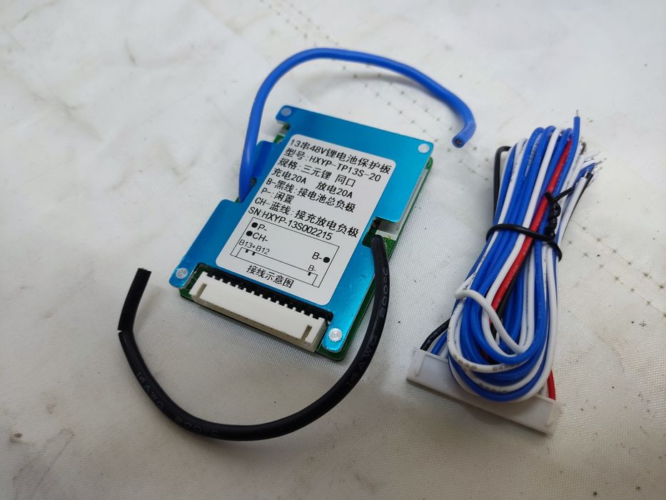 BMS 13S 20A 48V do akumulatorów Li-Ion Bateria Rower / Hulajnoga NOWA