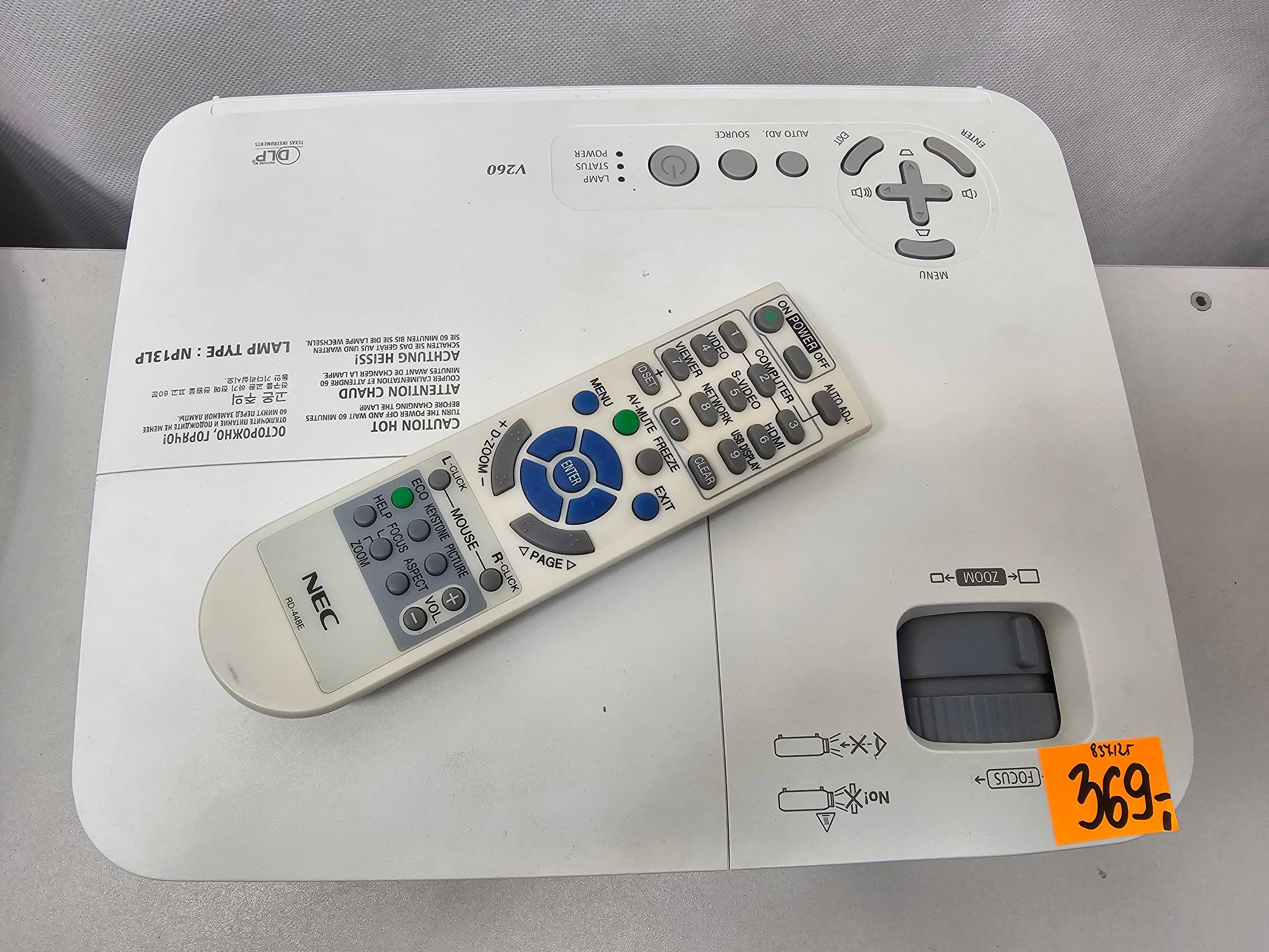 Projektor DLP NEC NP-V260G * Komis Madej Gorlice