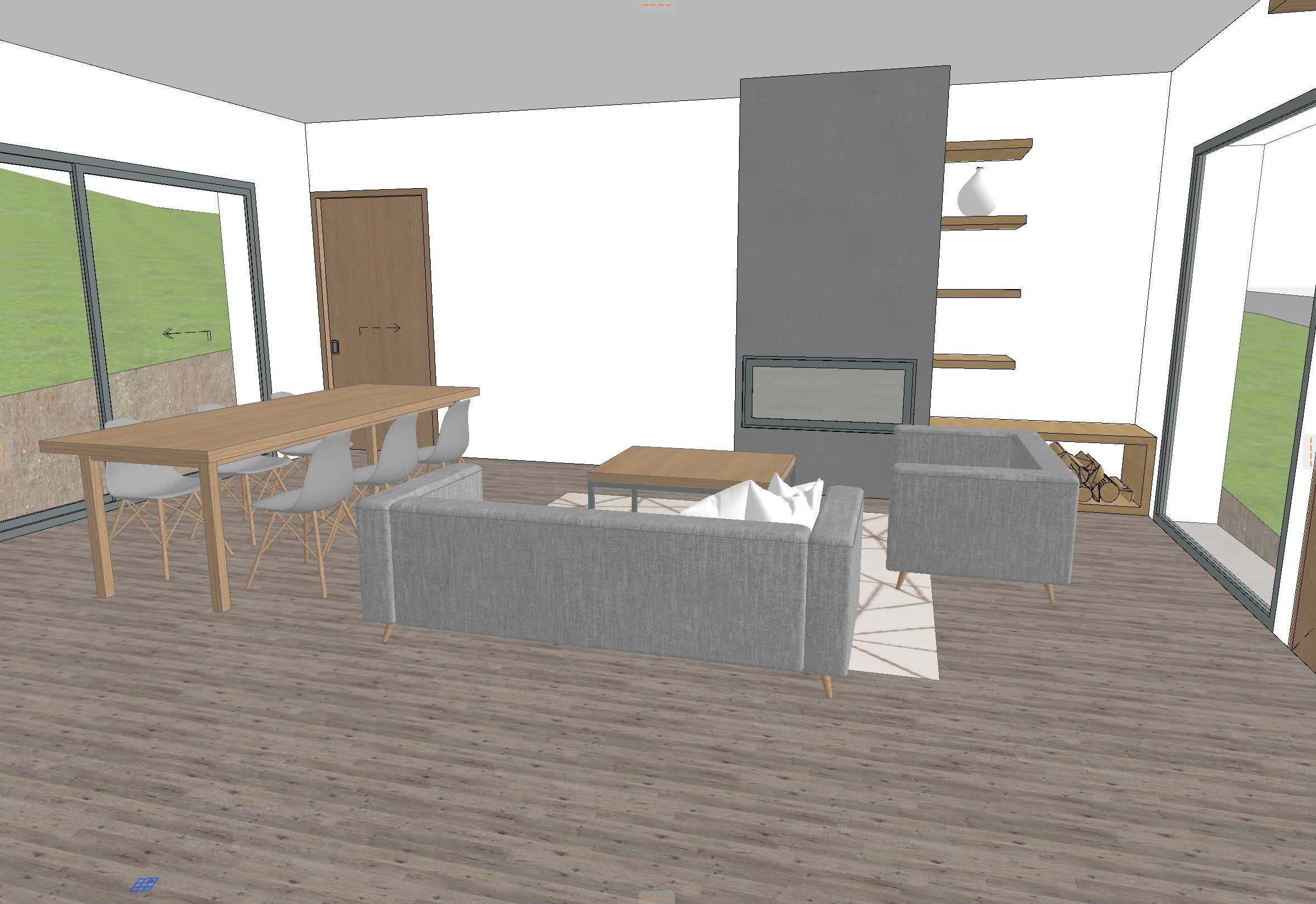 Terreno com projeto de moradia aprovado nas Termas do Carvalhal