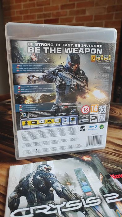 Gry CRYSIS 2 i 3 PlayStation 3 PS3 polskie wydanie komplet