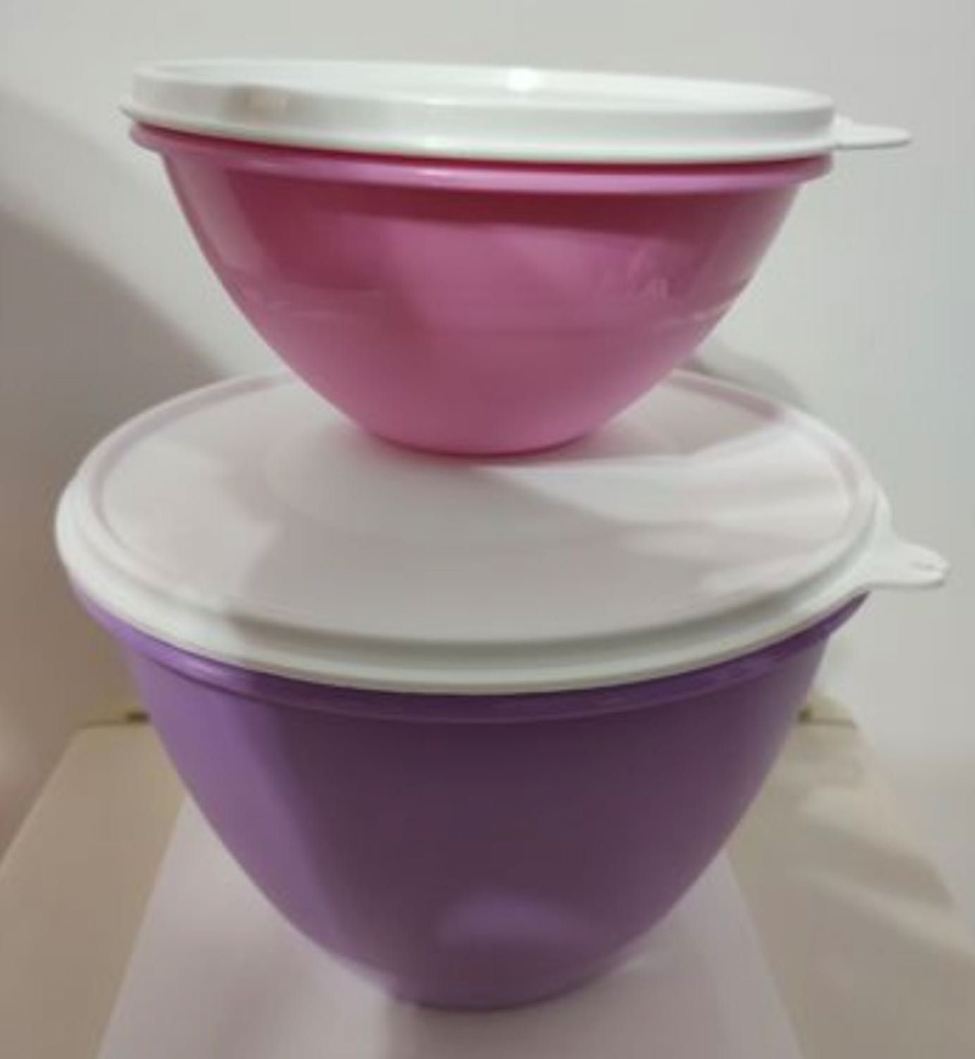 2 Caixas (560ml + 1.9L) Tupperware