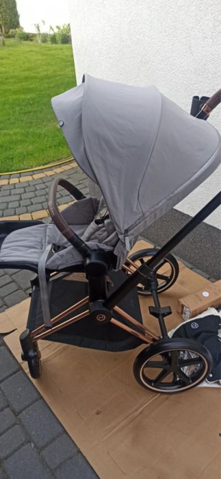Cybex priam 4.0 tose gold grey 2w1 plus dodatki