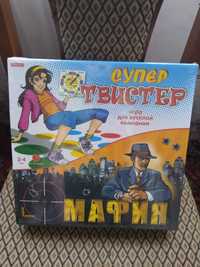 настольная игра : супер твисстер и мафия. Новая