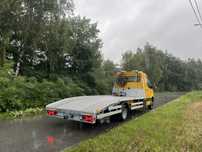 Najazd, auto-laweta, platforma, Mercedes Benz, Crafter, Boxer, Master