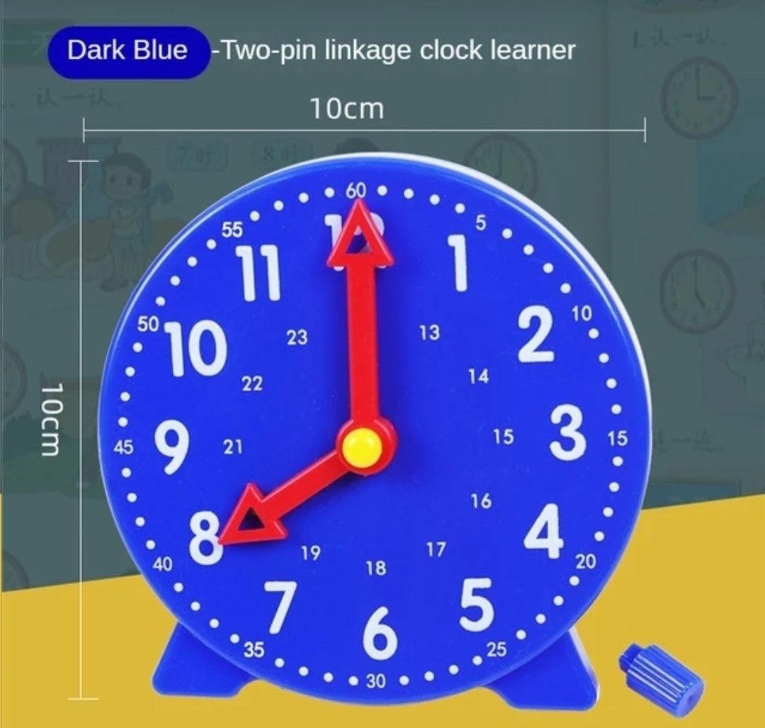 Часы Обучающая игрушка для детей Учебное пособие