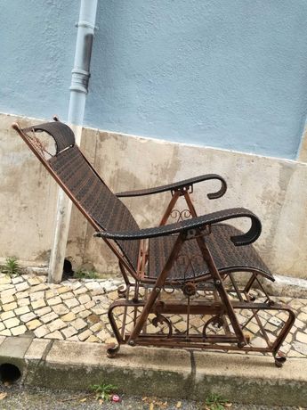 Cadeira de baloiço para interior, exterior ou patio