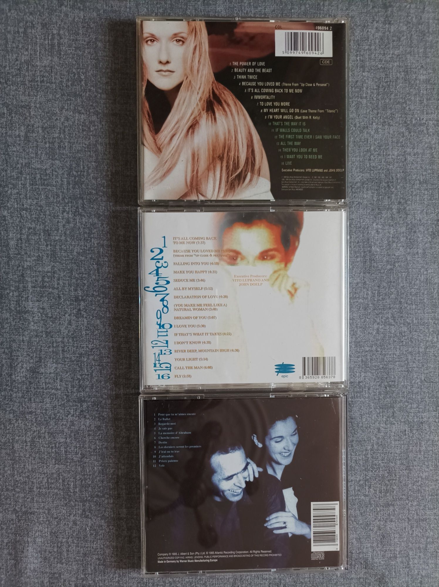 22 - Celine Dion - Falling into You , D'EUX - 3 x CD