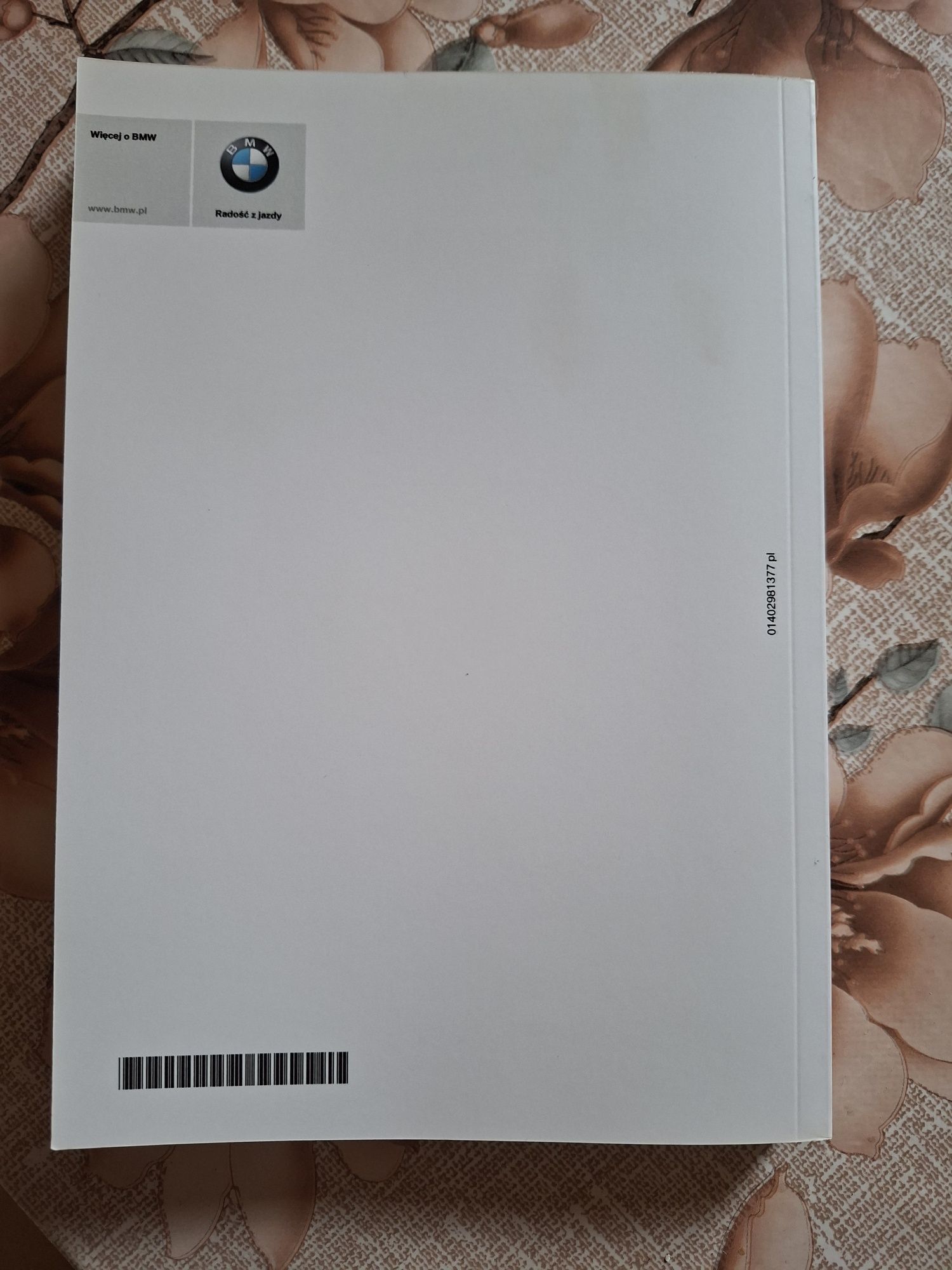 Instrukcja obsługi bmw 3 limuzyna