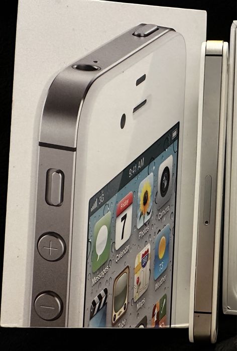 Iphone 4s 16gb apple coleção como novo branco desbloqueado