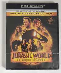 Jurassic World Dominion 4K Ultra HD + Blu-Ray Nowy Folia