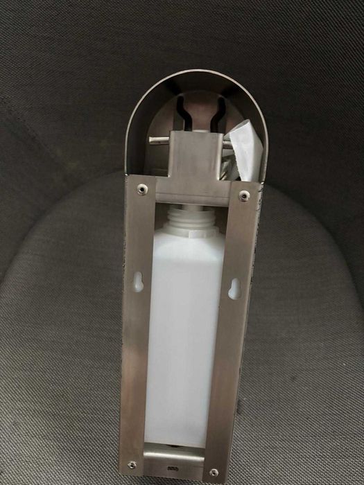 Dozownik do mydła, płynu do dezynfekcji ze stali nierdzewnej, 1 l