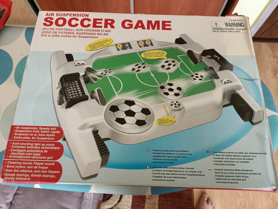 Soccer game air  suspension