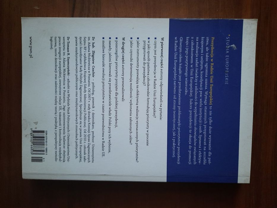 Priorytety prezydencji Polski w Radzie Unii Europejskiej