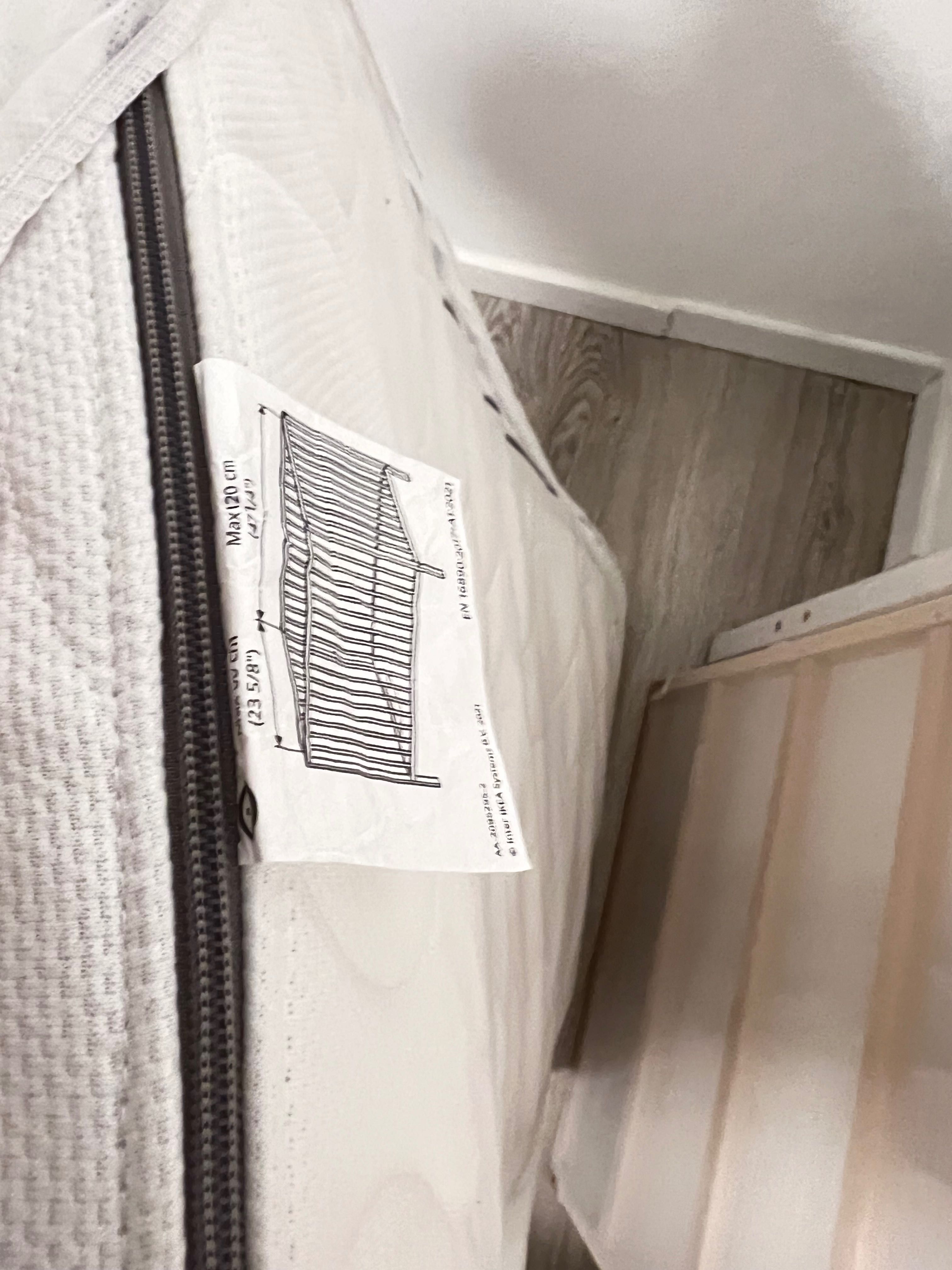 Berço bebe ikea com colchão 8 cm