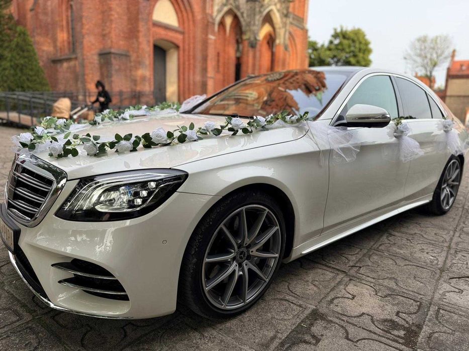 ## Auto Do Ślubu / Mercedes S na Ślub Wesele / Wynajem / Diamentowy ##