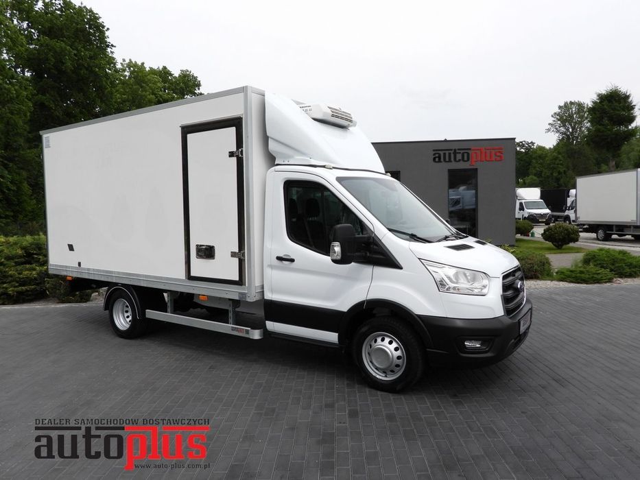 Ford TRANSIT KONTENER / CHŁODNIA 5*C / TEMPOMAT LEDY BLIŹNIACZE KOŁA KLIMATYZACJA  130KM  stan bardzo dobry, nie wymaga nakładów finansowcyh dostępny od ręki