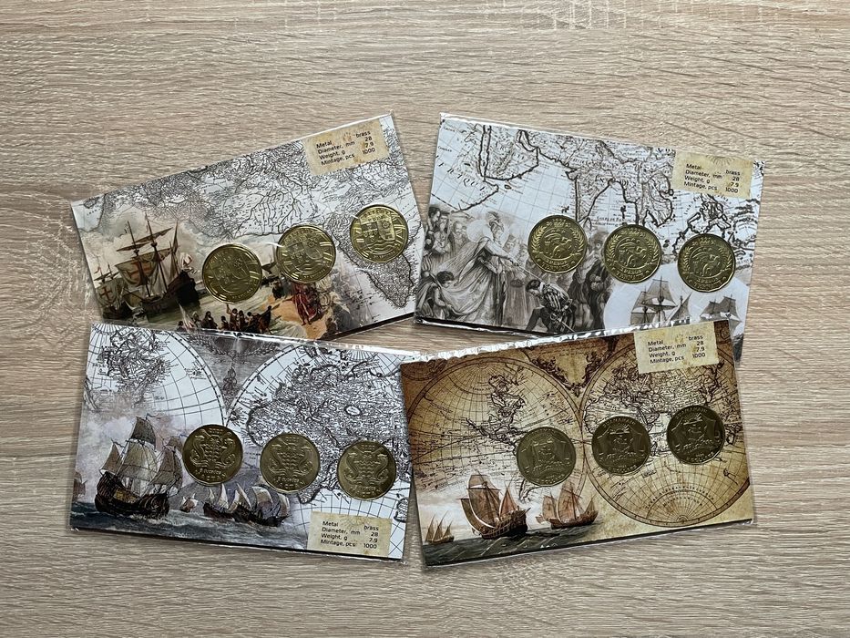 Колекційні монети світу та України