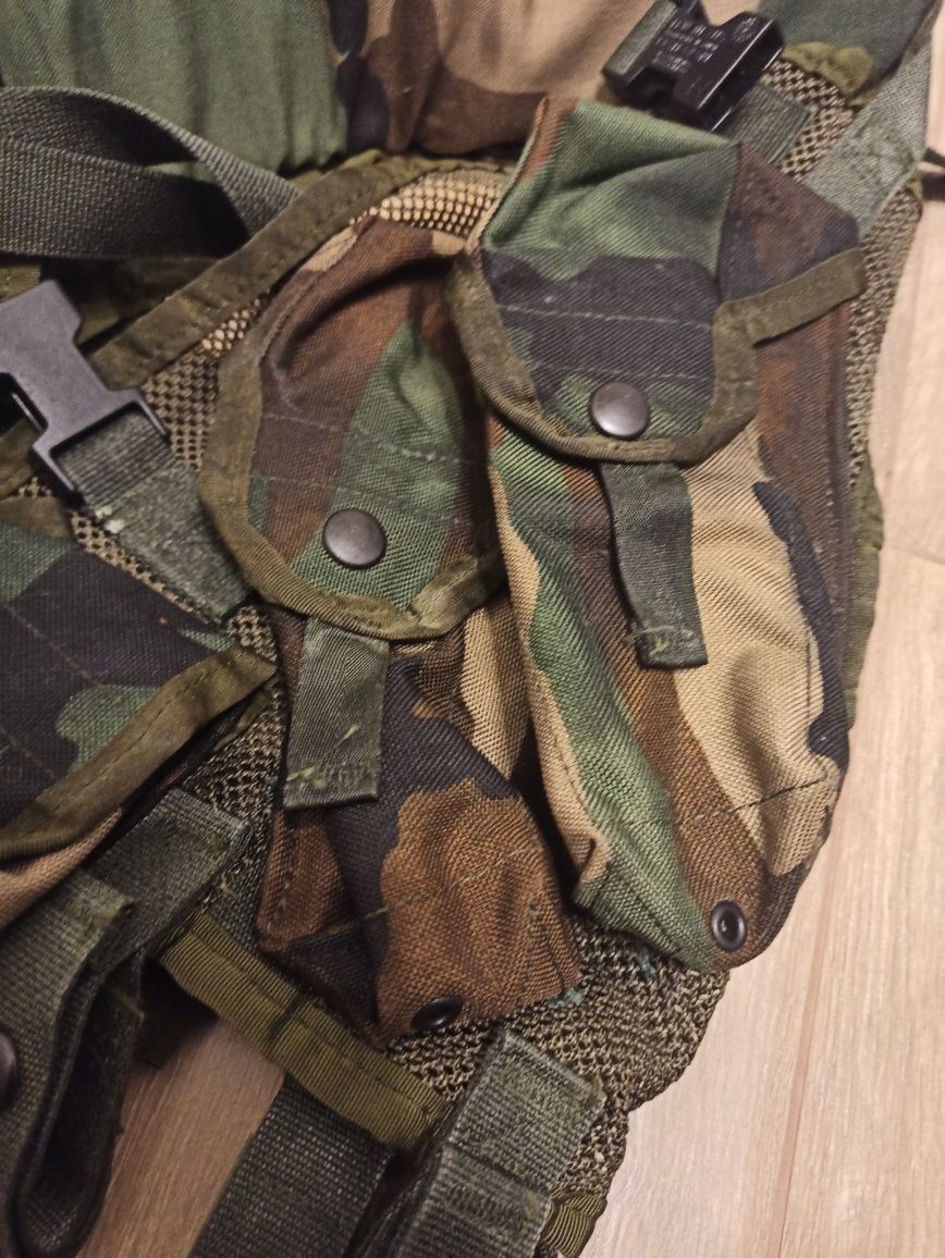 Kamizelka LBV woodland Tactical Load Bearing Vest Enchanced