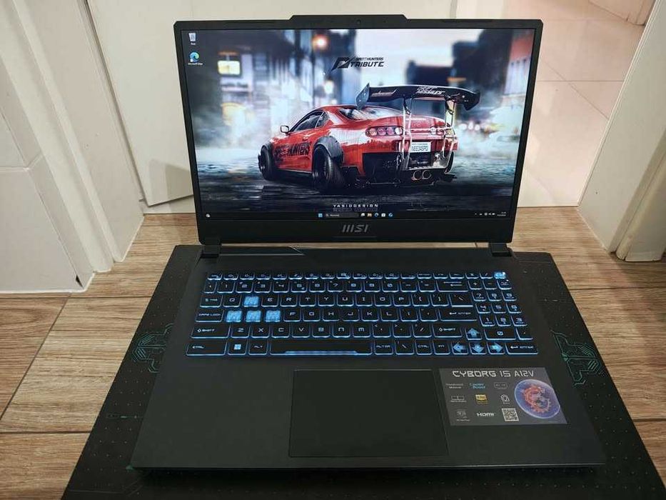 GAMINGOWY Laptop MSI CYBORG 15.6" i7 12Th 16x4.70Ghz,16GB,RTX4050-6GB