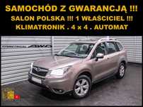Subaru Forester 2,0i 150 KM AUTOMAT 4x4 Salon POLSKA 1 Właściciel Tempomat !