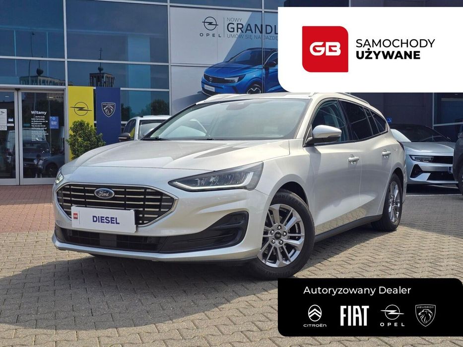 Ford Focus 1,5 EcoBlue 115KM, automat, Titanium X, salon PL, bezwypadkowy, FV23%