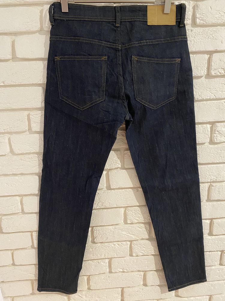 Jeansy Denim Co. W28 L30 Slim granatowe