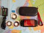 Konsola Sony psp 3004 slim & lite piano black plus 3 gry