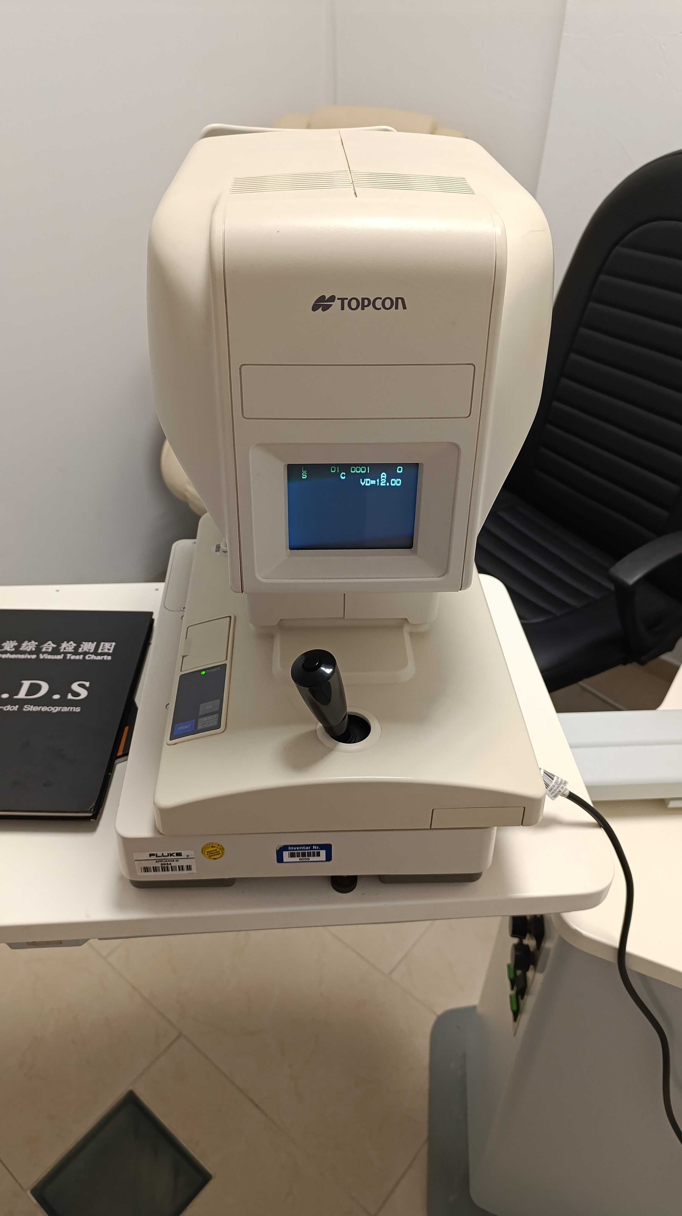 Autorefraktometr Topcon A3000B