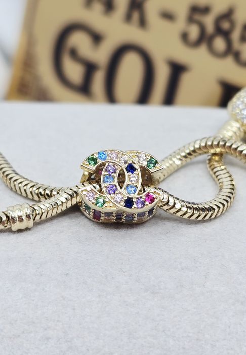 Złoty charms próba 585 14k