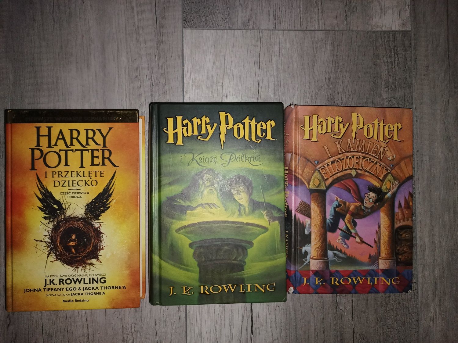 Kolekcja książek Harry Potter Kamień Filozoficzny, Książę Półkrwi, Prz