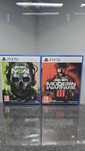 Conjunto 2X jogos Call of Duty Modern Warfare 2 3 II III MW2 MW3 PS5