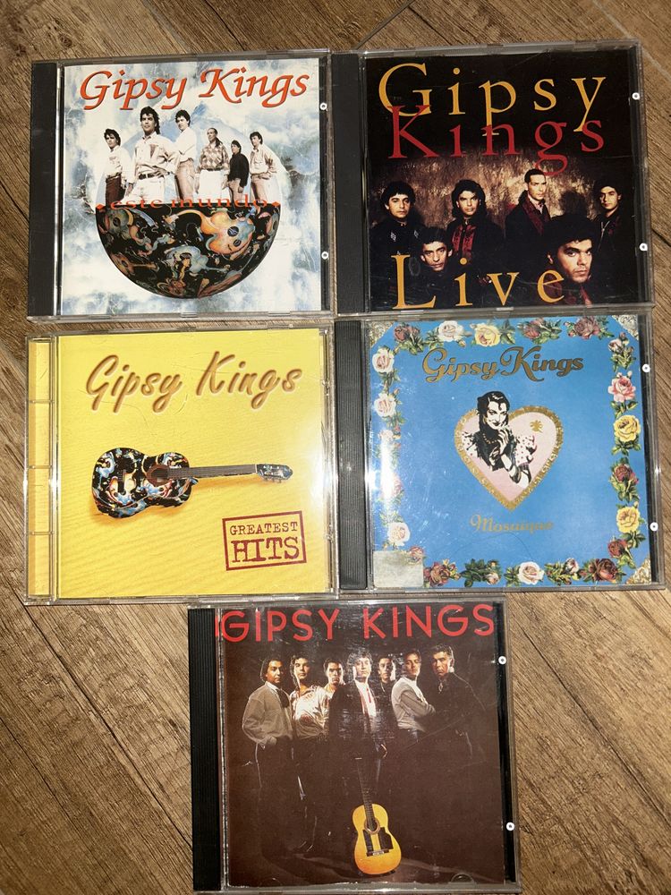 Gipsy Kings 5 płyt CD oryginalne stan bdb cena za komplet