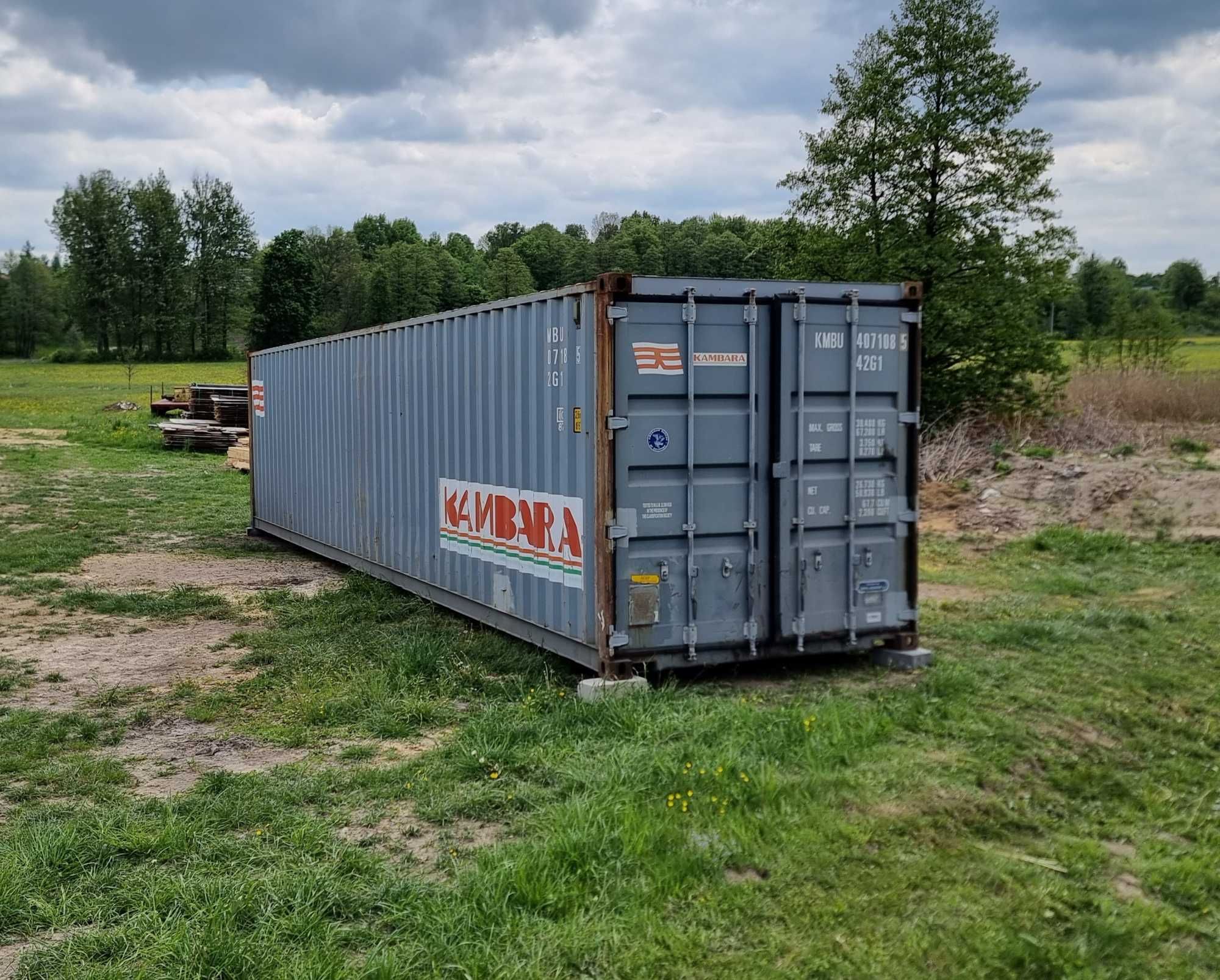 Kontener morski 40  12 metrowy