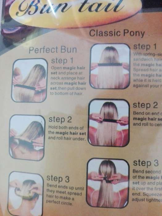 Acessório para Cabelo Bun tait spiral novo