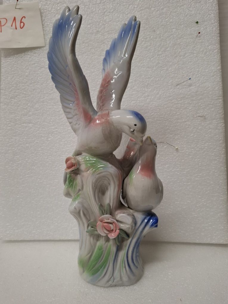 Gołębie figurka porcelanowa vintage