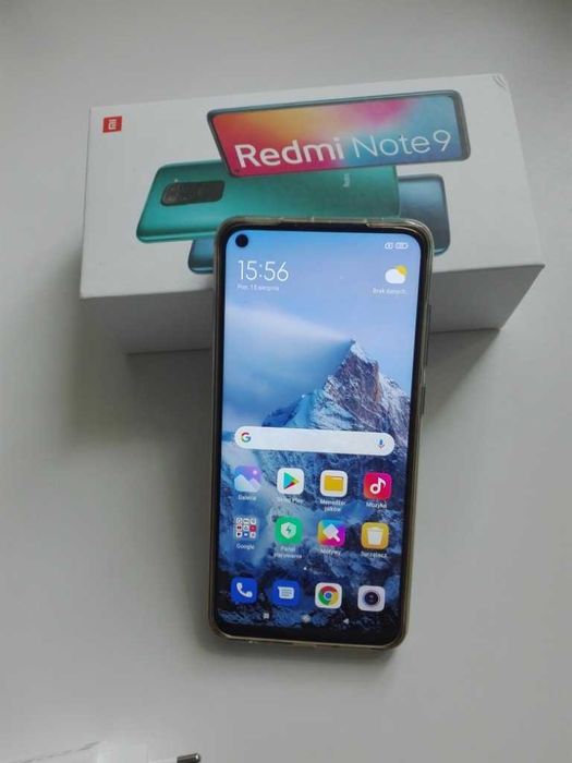 Smartfon XIAOMI Redmu Note 9 3/64 GB zielony