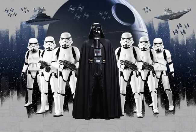 Fototapeta Flizelinowa Star Wars 368x248cm - Warszawa