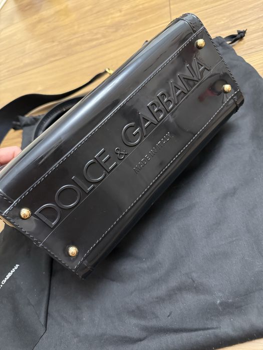 Сумка шкіряна лакова dolce Gabbana оригінал